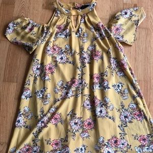 Francesca cold shoulder dress